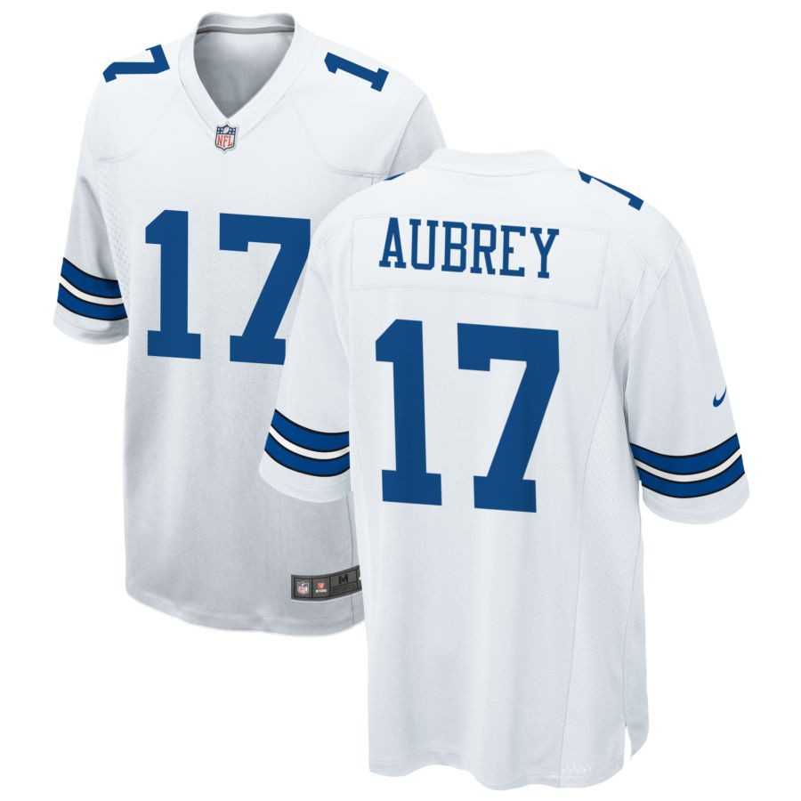 Men & Women & Youth Dallas Cowboys #17 Brandon Aubrey Limited white Vapor Untouchable Jersey